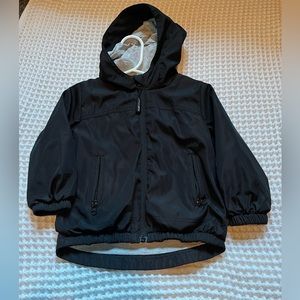Little Bipsy black windbreaker